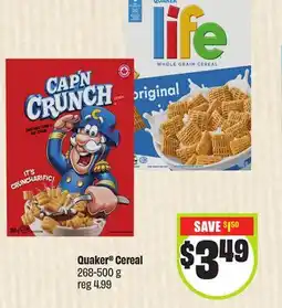 Chalo FreshCo Quaker Cereal 268-500 g offer