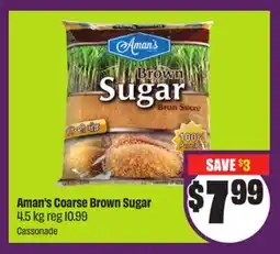Chalo FreshCo Aman's Coarse Brown Sugar 4.5 kg offer