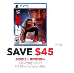 GameStop 2k25 offer
