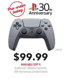 GameStop DualSense Wireless Controller 30th Anniversary Limited Edition offer