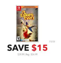 GameStop It takes two offer