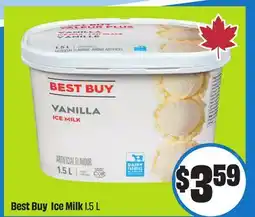Chalo FreshCo Best Buy Ice Milk 1.5 L offer