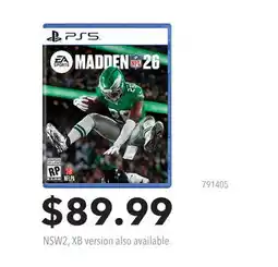 GameStop Madden 26 PS5 offer