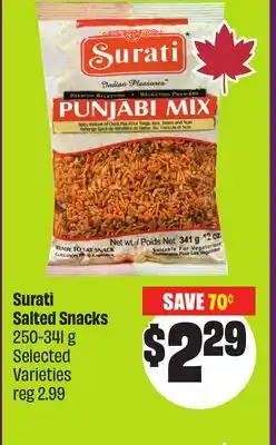 Chalo FreshCo Surati Salted Snacks 250-341 g Selected Varieties offer