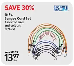 Home Hardware 16 Pc. Bungee Cord Set offer
