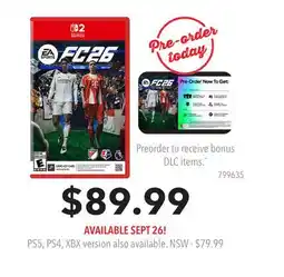 GameStop FC26 offer
