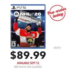 GameStop NHL26 PS5 offer