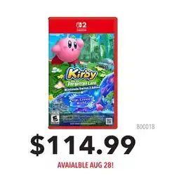 GameStop Kirby Nintendo Switch offer