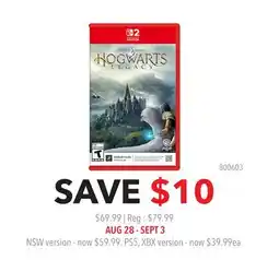 GameStop hogwarts offer