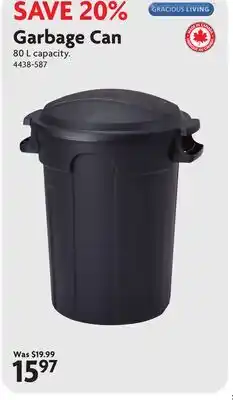 Home Hardware Garbage Can offer