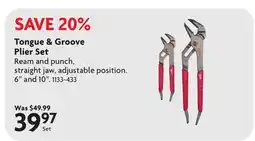 Home Hardware Tongue & Groove Piler Set offer