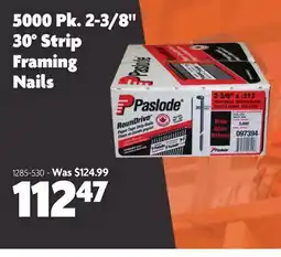 Home Hardware 5000 Pk. 2-3/8 30° Strip Framing Nails offer