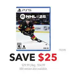 GameStop NHL 25 PS5 offer