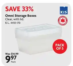Home Hardware Omni Storage Boxes offer