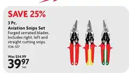 Home Hardware 3 Pc. Aviation Snips Set offer