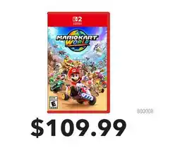 GameStop NINTENDO SWITCH MARIO KART WORLD offer