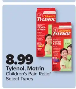 PharmaChoice Tylenol, Motrin Children's Pain Relief offer