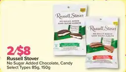 PharmaChoice Russell Stover No Sugar Added Chocolate, Candy offer