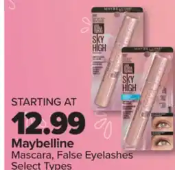 PharmaChoice Maybelline Mascara, False Eyelashes offer