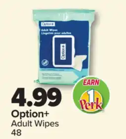 PharmaChoice Option+ Adult Wipes offer