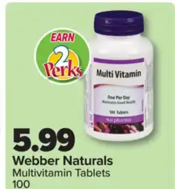 PharmaChoice Webber Naturals Multivitamin Tablets offer