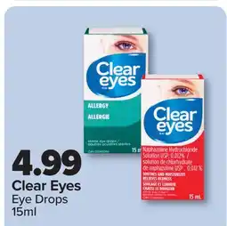 PharmaChoice Clear Eyes Eye Drops offer