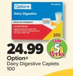 PharmaChoice Option+ Dairy Digestive Caplets offer