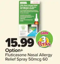 PharmaChoice Option+ Fluticasone Nasal Allergy Relief Spray offer