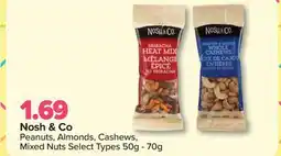 PharmaChoice Nosh & Co Peanuts, Almonds, Cashews, Mixed Nuts offer