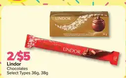 PharmaChoice Lindor Chocolates offer