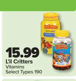 PharmaChoice L'il Critters Vitamins offer