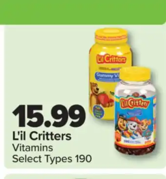PharmaChoice L'il Critters Vitamins offer