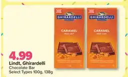 PharmaChoice Lindt, Ghirardelli Chocolate Bar offer