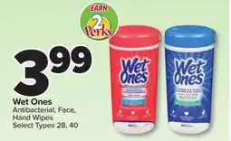 PharmaChoice Wet Ones Antibacterial, Face, Hand Wipes offer
