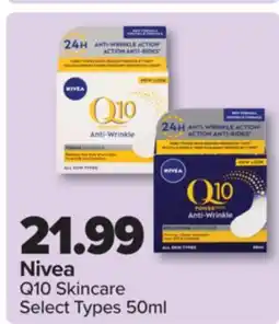 PharmaChoice Nivea Q10 Skincare offer