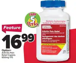 PharmaChoice Option+ Arthritis Pain Relief Caplets offer