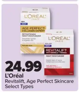 PharmaChoice L'Oréal Revitalift, Age Perfect Skincare offer