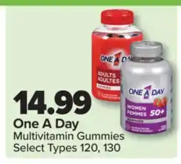 PharmaChoice One A Day Multivitamin Gummies offer