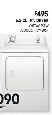 RONA 6.5 CU. FT. DRYER offer