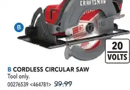 RONA CORDLESS CIRCULAR SAW offer