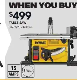 RONA TABLE SAW offer