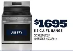 RONA FRIGIDAIRE 5.3 CU. FT. RANGE offer