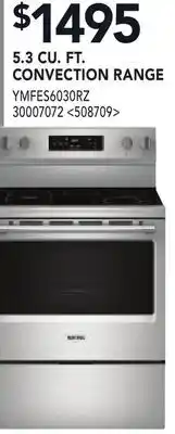 RONA MAYTAG 5.3 CU. FT. CONVECTION RANGE offer
