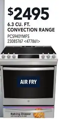 RONA 6.3 CU.FT. CONVECTION RANGE offer