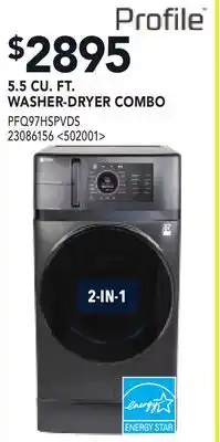 RONA PROFILE 5.5 CU. FT WASHER-DRYER COMBO offer