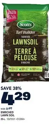 RONA ENRICHED LAWN SOIL offer