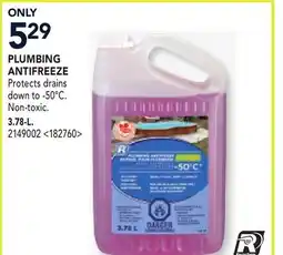 RONA PLUMBING ANTIFREEZE offer