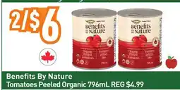 Healthy Planet Benefits By Nature Tomatoes Peeled Organic offer