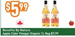 Healthy Planet Benefits By Nature Apple Cider Vinegar Organic offer