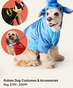 Petvalu Rubies Dog Costumes & Accessories offer